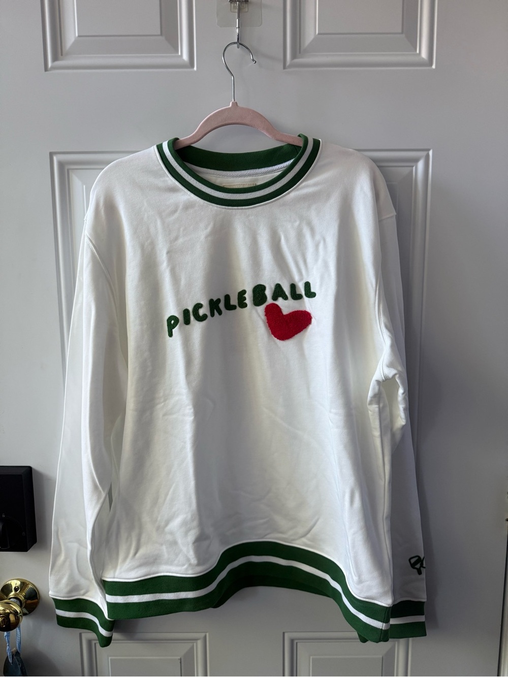 ellsworth+ivey (Nantucket brand) Pickleball Pullover sweater XL